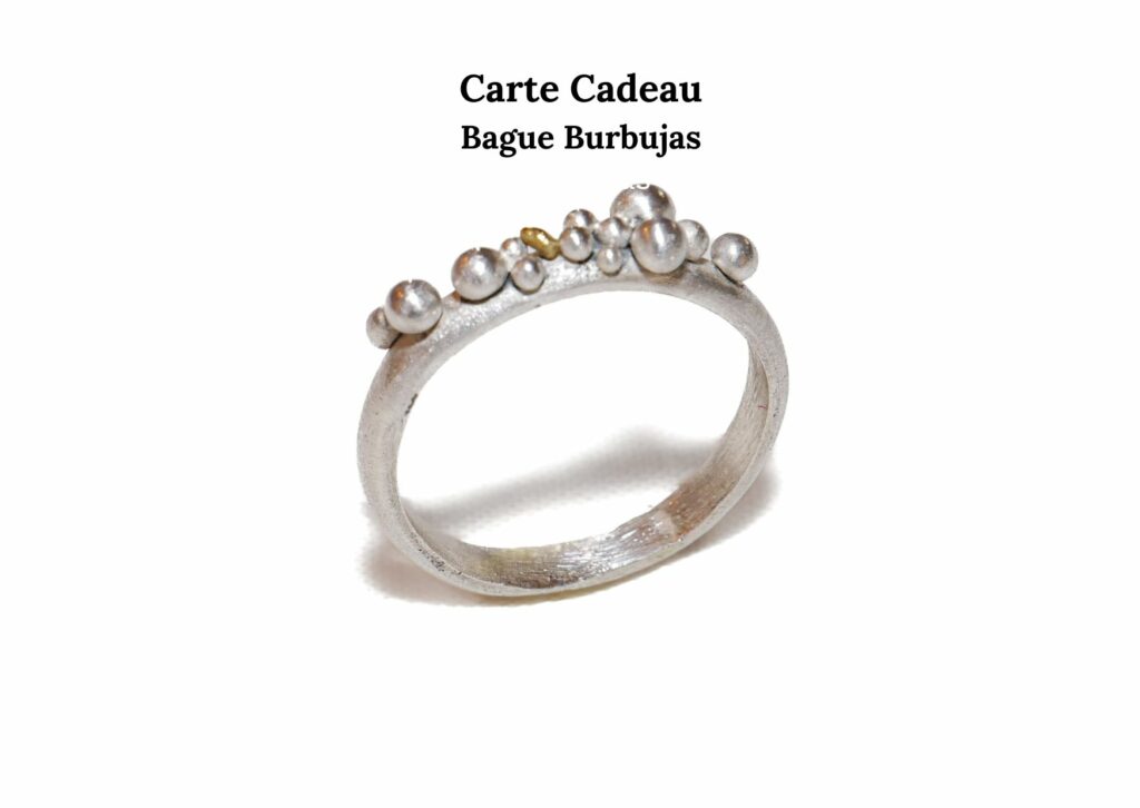 Carte Cadeau  Bague Burbujas