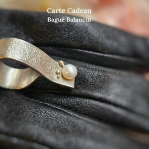 Carte Cadeau  Bague Balancin